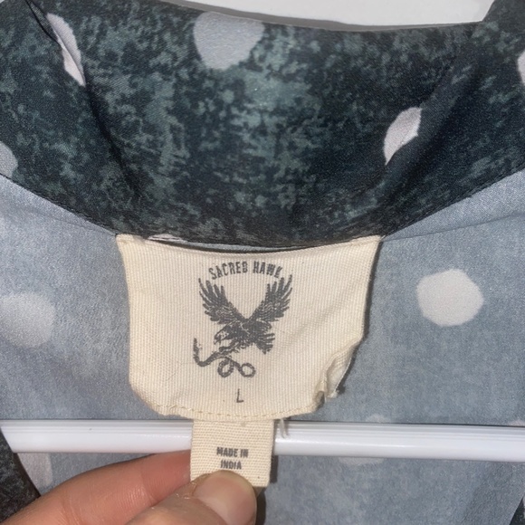 Sacred Hawk tea dress in polka dot - Picture 2 of 3